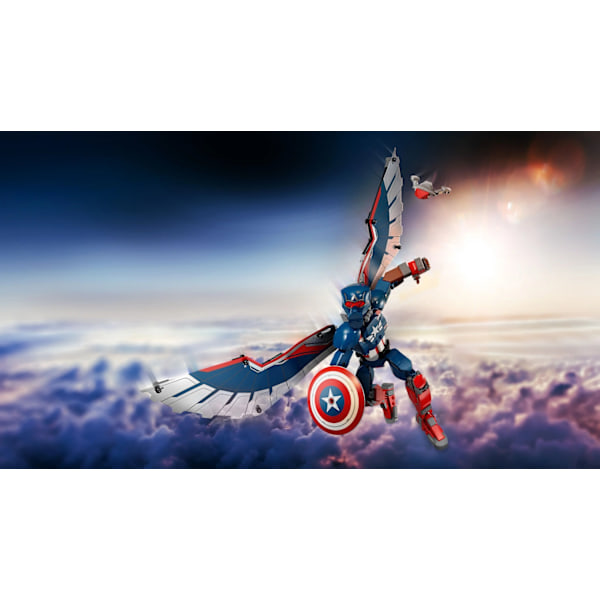 LEGO® Marvel  Byggfigur Nya Captain America 76296 multifärg