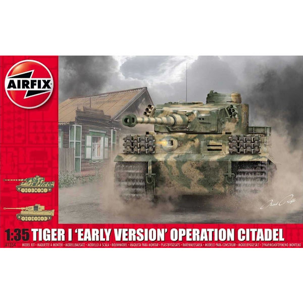 Airfix Tiger1 Early Version Operation Citadel 1:35 Modellbyggsats multifärg