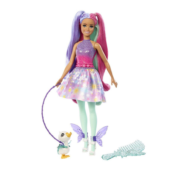 Barbie Touch of Magic Docka med anka HLC35