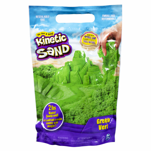 Kinetic Sand Grön multifärg