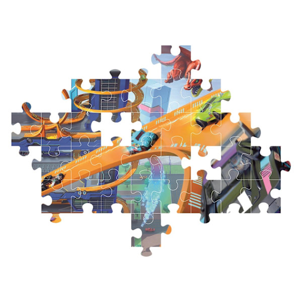 Clementoni Hot Wheels Pussel 104 bitar