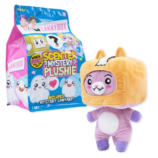 Lankybox Mystery Plush Scented 28cm s1 multifärg