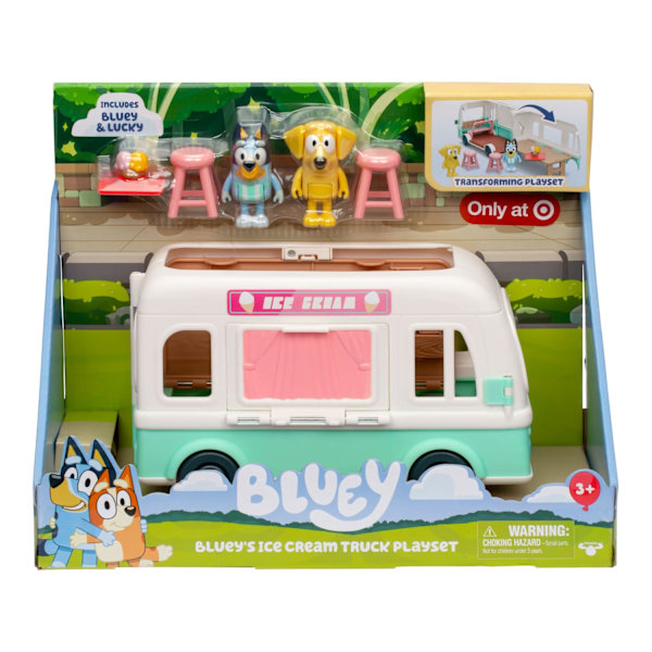 Bluey Icecream Truck Lekset multifärg