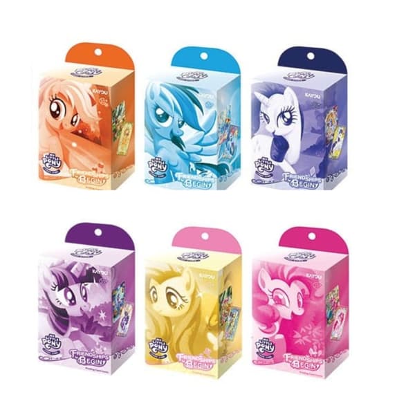 My Little Pony Friendship Begin Starter Deck Hel Box 6 paket multifärg