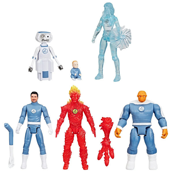 Fantastic 4 Marvels First Family Collection Figurpaket multifärg
