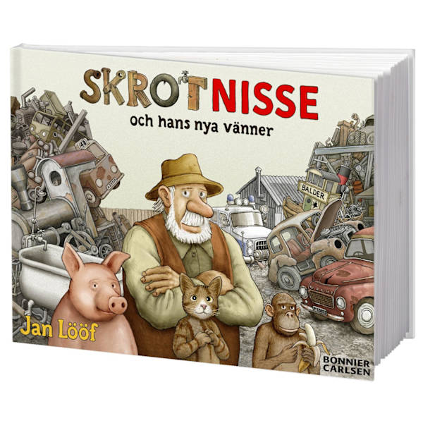 Skrot-Nisse och hans nya vänner av Jan Lööf multifärg