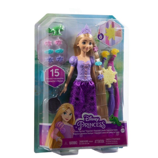 Disney Princess Fairytale Hair Rapunzel Doll multifärg