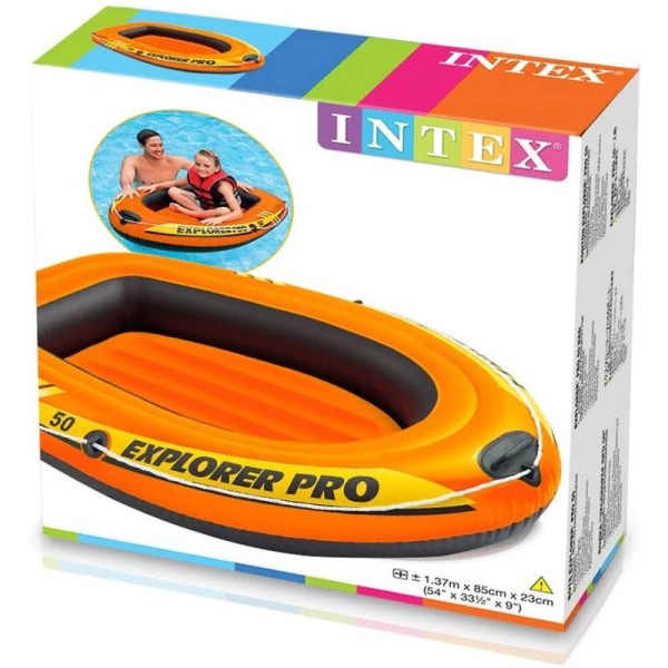 INTEX Explorer Pro 50 Uppblåsbar Gummibåt 1-p