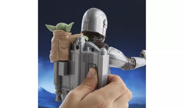Star Wars Mandalorian & Grogu Figur med ljud multifärg