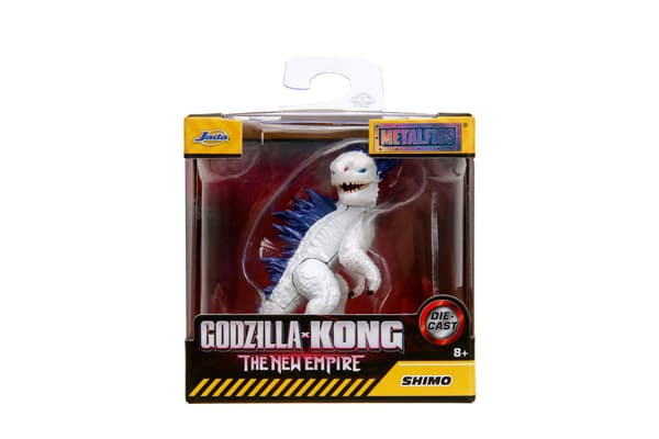 Godzilla x Kong Metallfigur 1-pack 2,5” Shimo multifärg