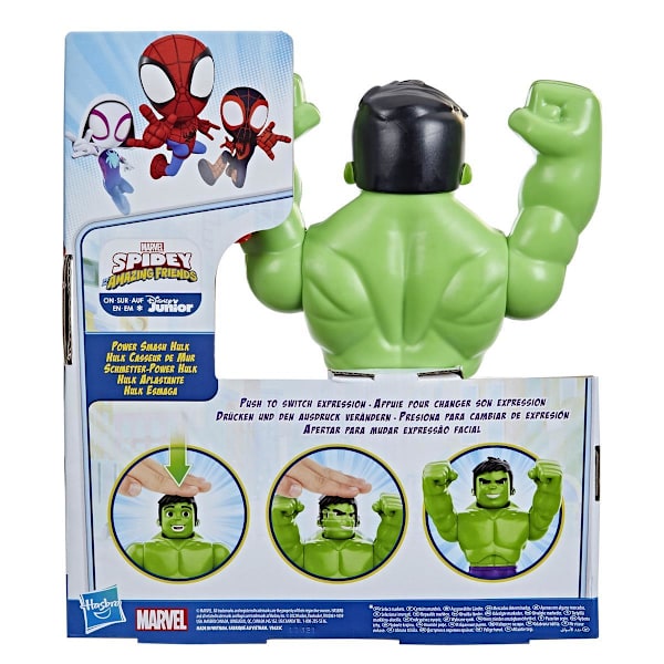 Spidey Amazing Friends Power Smash Hulk multifärg