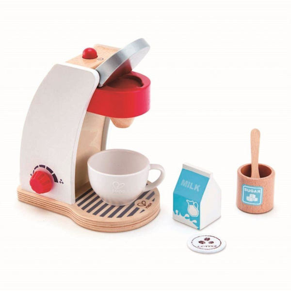Hape Kaffemaskin i trä multifärg