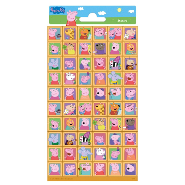 Greta Gris Stickers multifärg