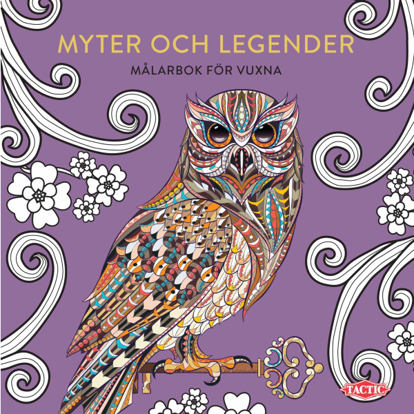 Målarbok för vuxna Myter och legender