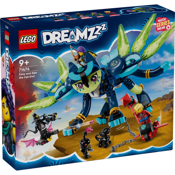 LEGO® DREAMZzz™ Zoey och kattugglan Zian 71476