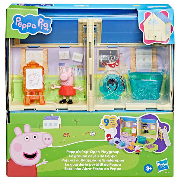 Greta Gris Pop-Open Playgroup Lekset multifärg