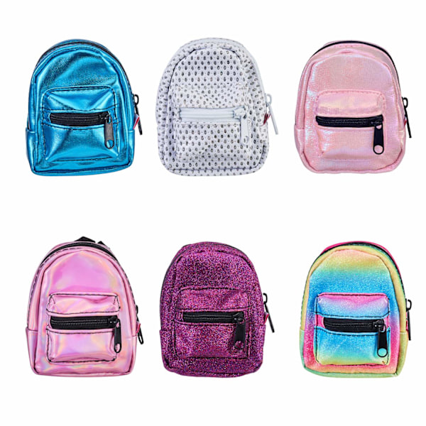 Real Littles Backpacks s3 Blå Glänsande Blue Blå Glänsande