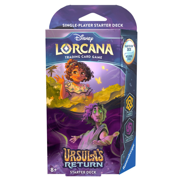 Disney Lorcana Ursula's Return Starter Deck Amber & Amethyst multifärg