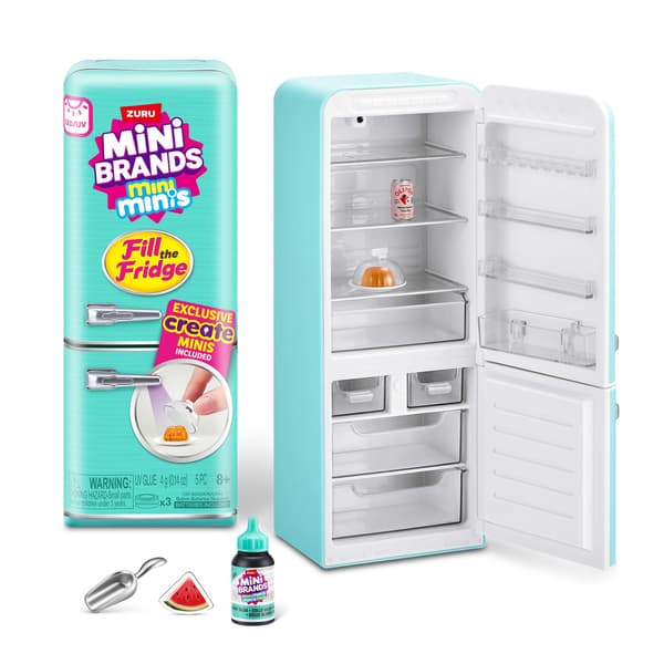 Mini Brands Fill the Fridge Lekset multifärg