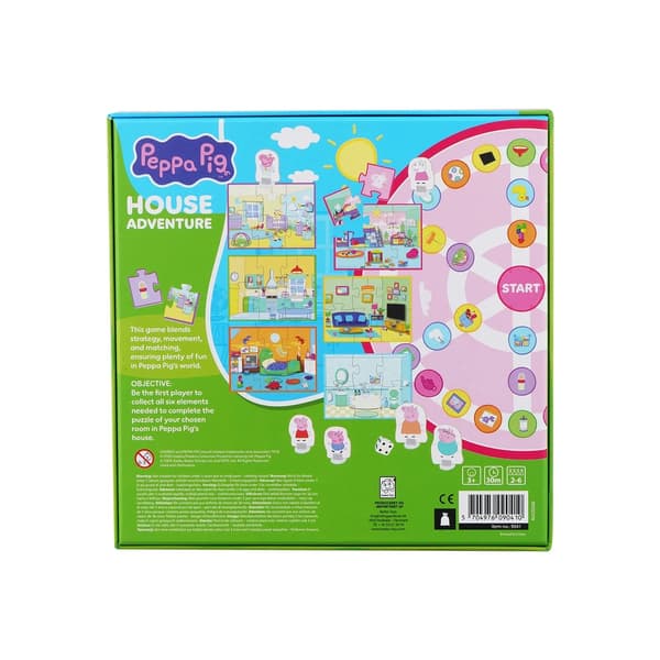 Greta Gris House Adventure Spel multifärg
