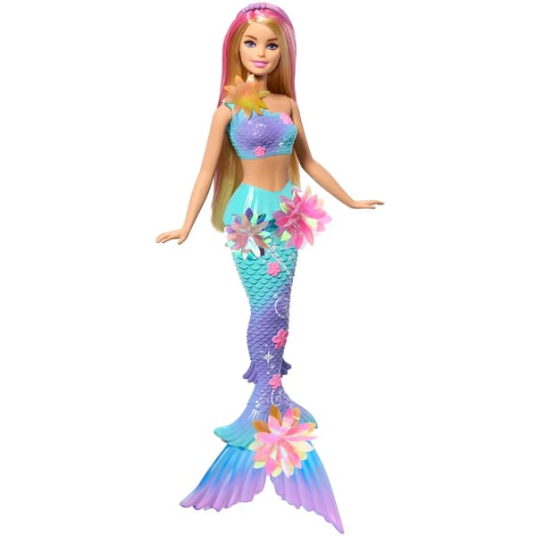Barbie Flower Magic Sjöjungfru Docka multifärg