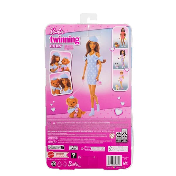 Barbie Twinning Looks Brunette multifärg