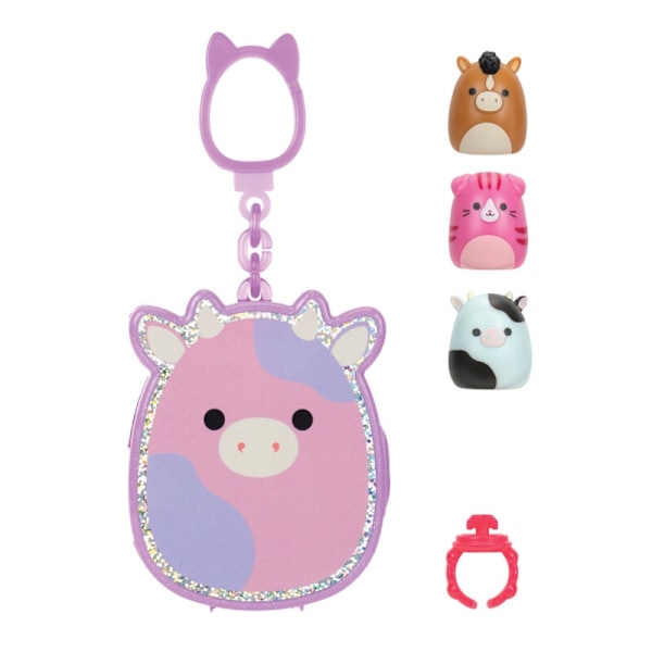 Squishmallows Squish-a-longs Clip-a-longs s1 multifärg