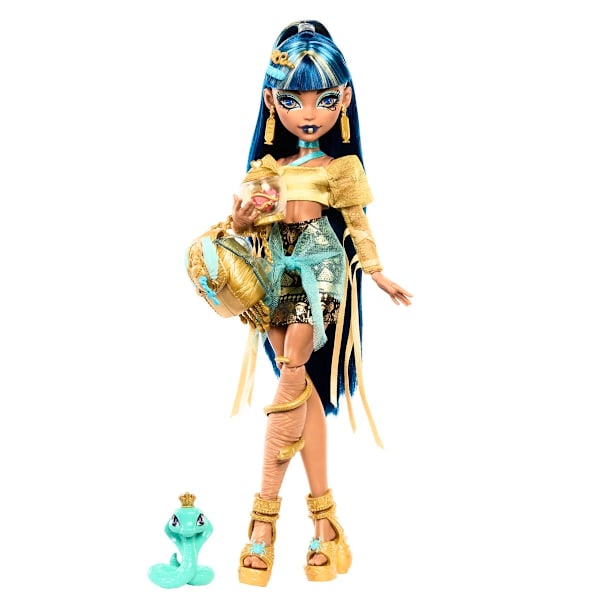 Monster High Cleo DeNile Docka med husdjur multifärg
