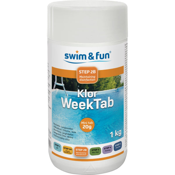 Pool Klor WeekTab 20g 1kg