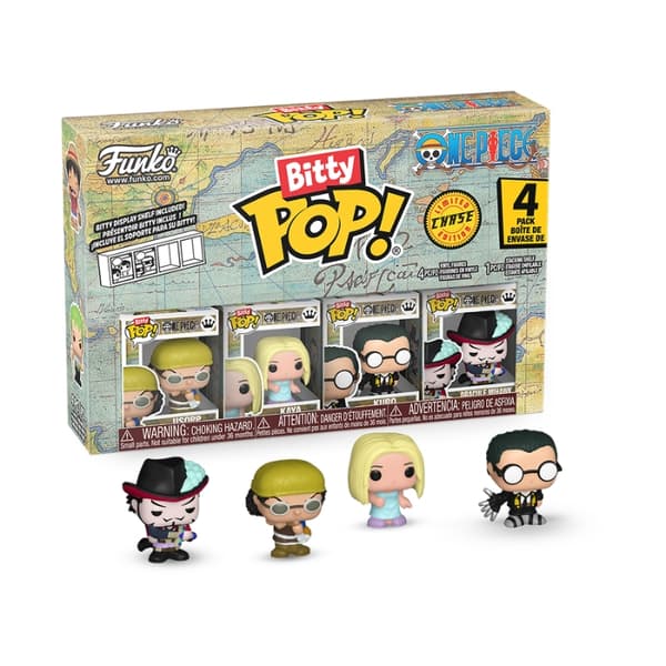 Funko Bitty POP! One Piece 4-pack Usopp multifärg