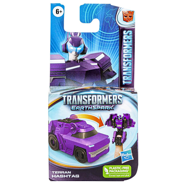 Transformers EarthSpark Tacticon Terran Hashtag multifärg