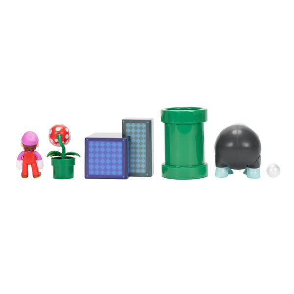 Super Mario Wonder Diorama Set multifärg