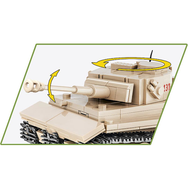 Cobi PzKpfw VI Tiger "131" 1:48 multifärg