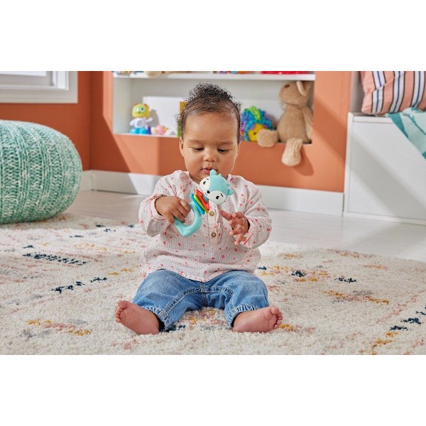 Fisher Price Aktivitetsleksak Clackin Fun Fawn multifärg