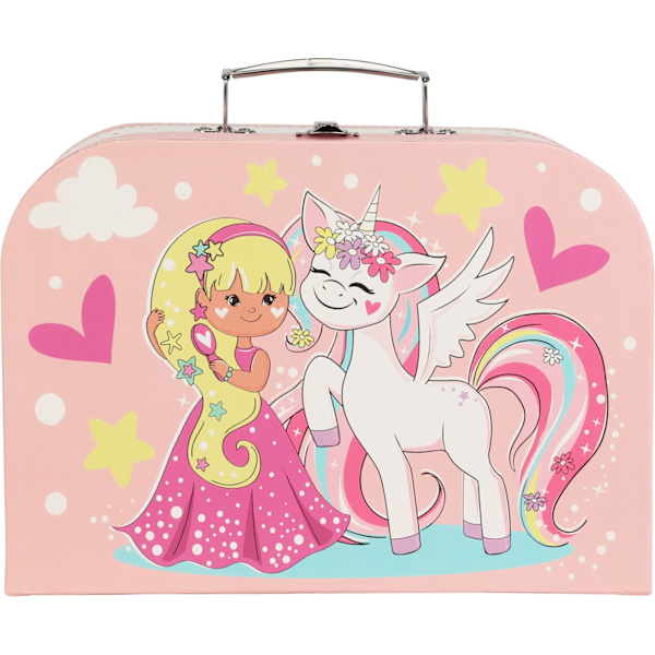 Resväska 3-pack Unicorn multifärg