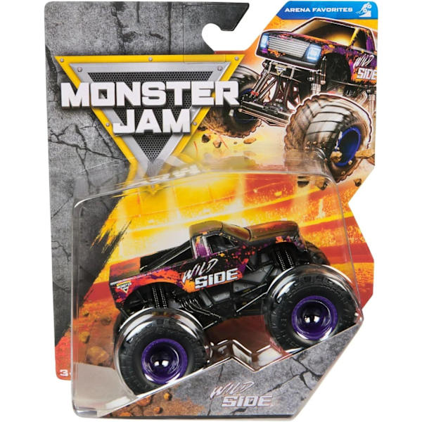 Monster Jam 1:64 S44 Wild Side multifärg