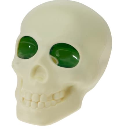 Halloween Mist Maker LED Döskalle multifärg