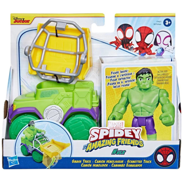 Spidey Amazing Friends Hulk Smash Truck multifärg