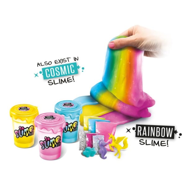 So Slime Sensory Slime Shaker 3-pack Rainbow MultiColor Rainbow