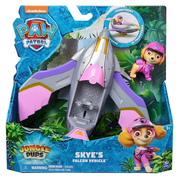 Paw Patrol Jungle Pups Fordon Skye multifärg