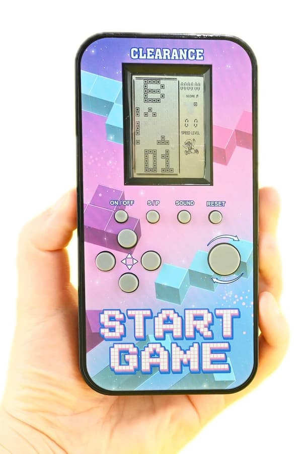 Brick Game Pusselspel Lila multifärg