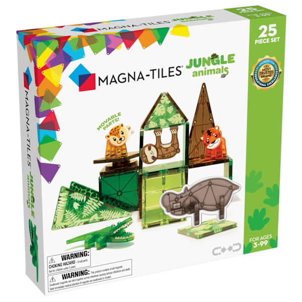 Magna-Tiles Jungle Animals 25 delar multifärg