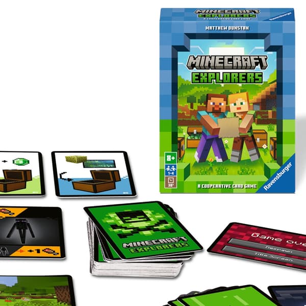 Minecraft Explorers Kortspel SE/DK/FI/NO multifärg