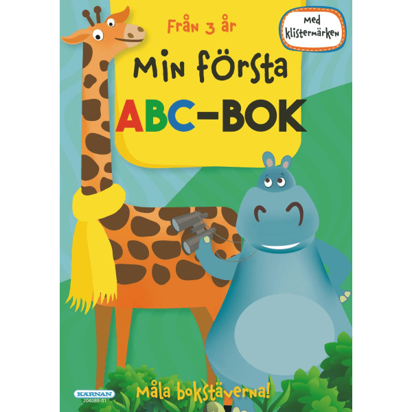 Min första ABC-bok Pysselbok multifärg