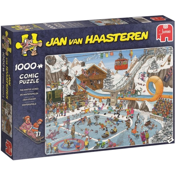 Jan Van Haasteren The Winter Games 1000 bitar 19065 multifärg