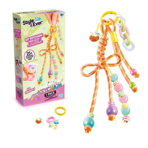 Style 4 Ever Keychain 1-pack DIY Tropicool