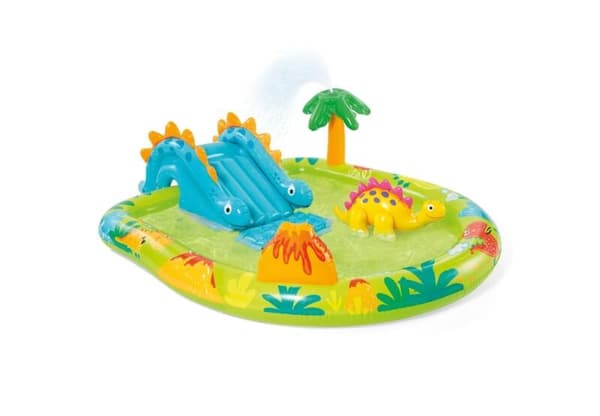 INTEX Dino Play Center Äventyrspool multifärg
