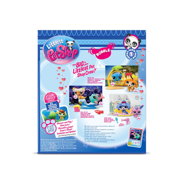 Littlest Pet shop Petfluencer Pair Shell-Fie Fun multifärg