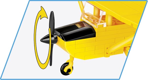 Cobi Cessna 172 Skyhawk Yellow 1:48 26621 multifärg