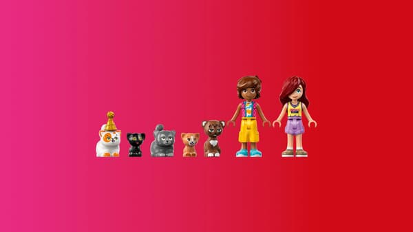 LEGO® Friends Kattkalas & trädkoja 42666